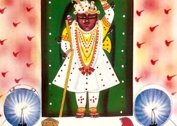 श्रीनाथजी में आज चंदन की चोली का श्रृंगार