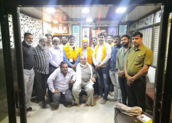 बार एसोसिएशन के नवनियुक्त अध्यक्ष मदन जी टांक का पार्षदों ने किया स्वागत