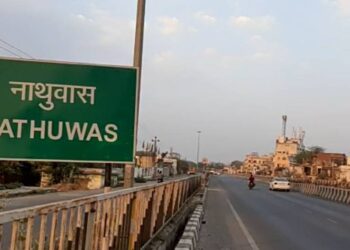 नाथूवास चौराहे पर अन्य राज्यों से आने वाले यात्रियों की जांच करने के लिए स्थापित की जाएगी चौकी