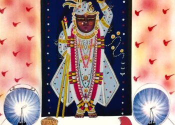 आज श्रीनाथजी में टिपारा का श्रृंगार