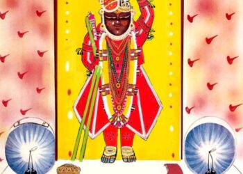 श्रीनाथजी में आज ग्वाल पगा का श्रृंगार