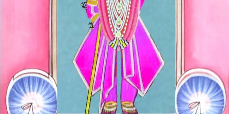 श्रीनाथजी में आज फेंटा का श्रृंगार