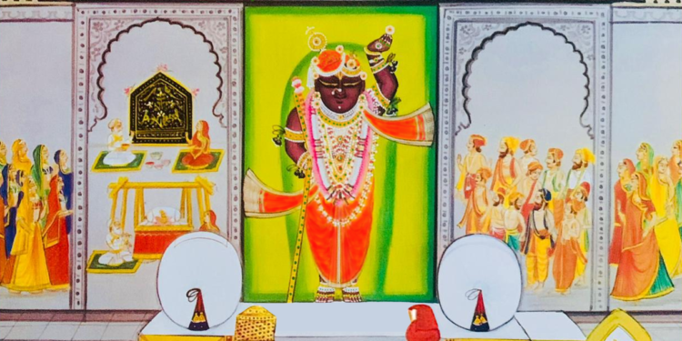 श्रीनाथजी में आज बालभाव के श्रृंगार