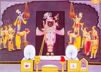 श्रीनाथजी में आज मल्लकाछ टिपारा का श्रृंगार