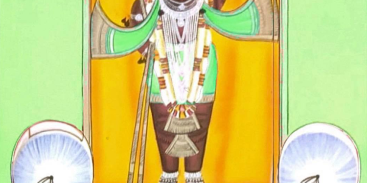 श्रीजी के आज मल्लकाछ टिपारा का श्रृंगार के दर्शन