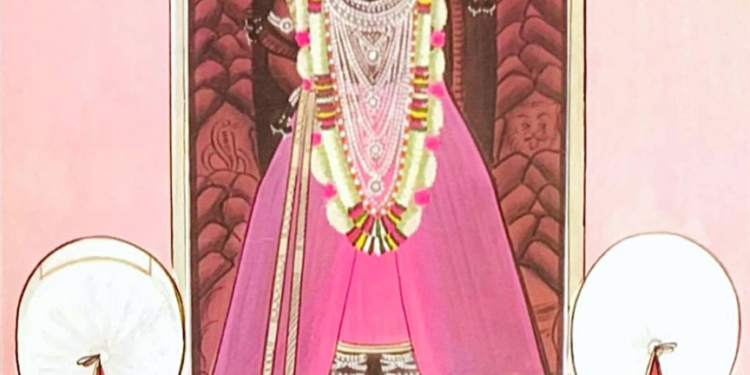 श्रीनाथजी के आज ग्वाल पगा चन्द्रिका श्रृंगार के दर्शन