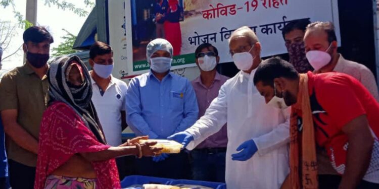 कोरोनाकाल में अक्षय पात्र ने लाखों लोगों को वितरीत की भोजन सामग्री