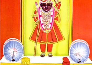 श्रीनाथजी में आज श्री महाप्रभुजी के उत्सव के आगम के श्रृंगार