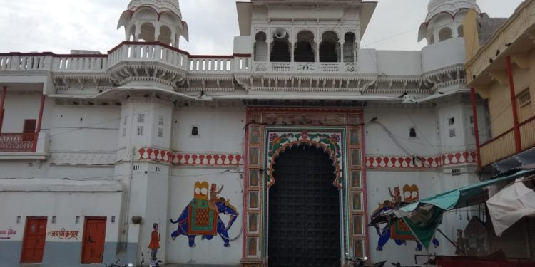 प्रभु द्वारकाधीश मन्दिर कांकरोली में धूमधाम से मना अक्षय तृतीया पर्व