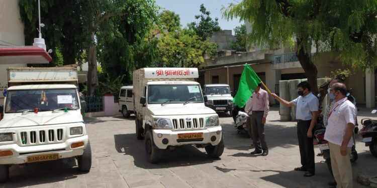 श्रीनाथजी मंदिर के माध्यम से वैष्णवों की सेवा उदयपुर जिले तक पहुंची
