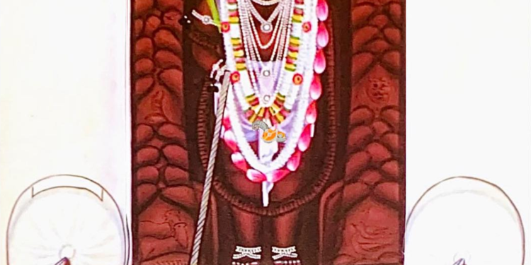 श्रीनाथजी में आज परधनी पाग और क़तरा के श्रृंगार