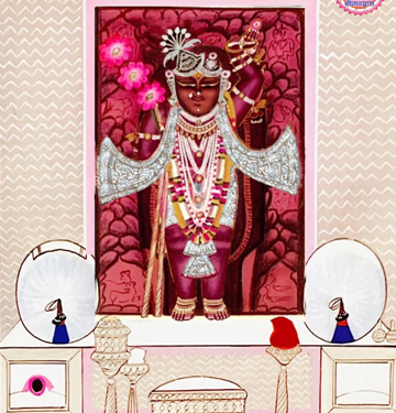 श्रीनाथजी में आज मल्लकाछ-टिपारा के श्रृंगार दर्शन