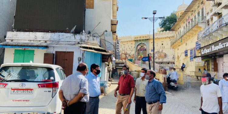 नाथद्वारा में भूमिगत केबलिंग का कार्य 15 अगस्त तक पूरा करने के निर्देश