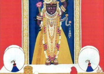 श्रीनाथजी में आज से जन्माष्टमी की बधाई प्रारंभ, जन्माष्टमी के प्रतिनिधि का श्रृंगार दर्शन