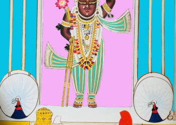 श्रीनाथजी को आज सूथन पटका, और फेंटा श्रृंगार