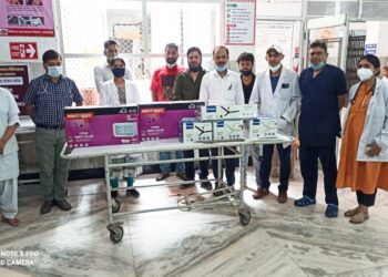 भामाशाह ने नाथद्वारा चिकित्सालय में भेंट किये पंखे व मोस्क्यूटोकेचर