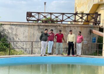 नदंसमंद फिल्टर प्लांट से जल्द ही शहर वासियों को मिलेगा शुद्ध पानी