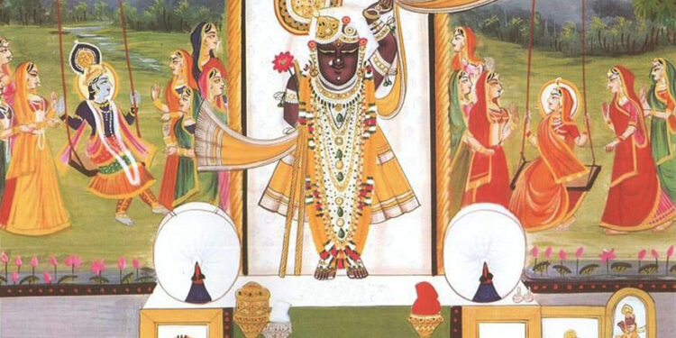 आज श्रीजी में मुकुट-काछनी का श्रृंगार, स्वतंत्रता दिवस की बधाई