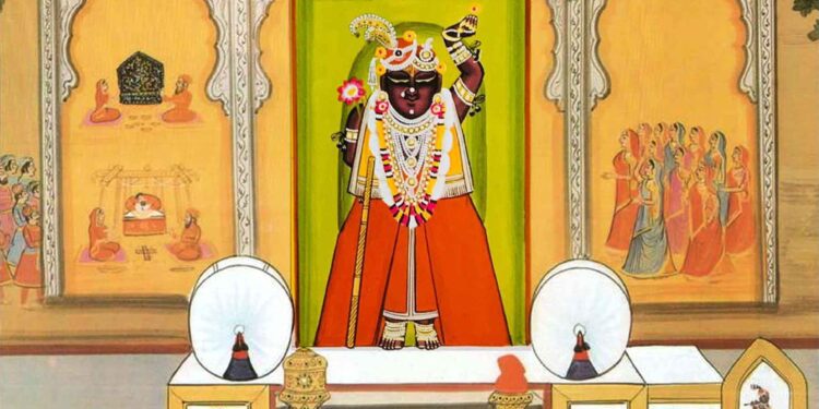 श्रीनाथजी में आज बालभाव के श्रृंगार