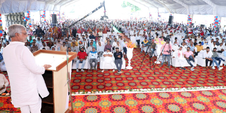 नाथद्वारा के दामोदर स्टेडियम में हुआ कृषक कौशल संवर्धन व पर्यावरण संरक्षण कार्यक्रम