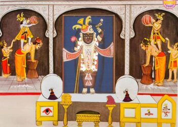 श्रीनाथजी में आज मल्लकाच्छ टिपारा के श्रृंगार