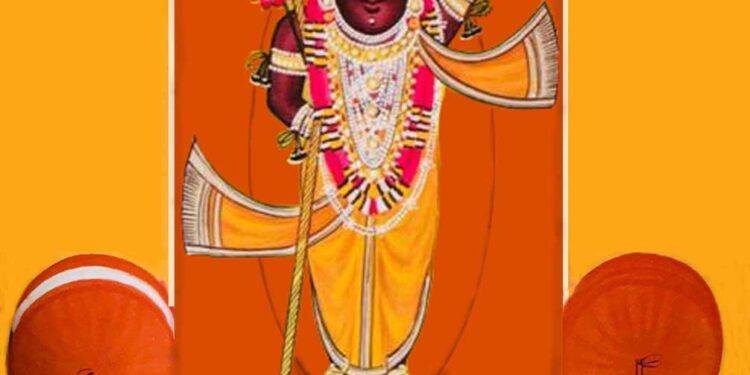 श्रीनाथजी में आज से राधाष्टमी की बधाई प्रारंभ