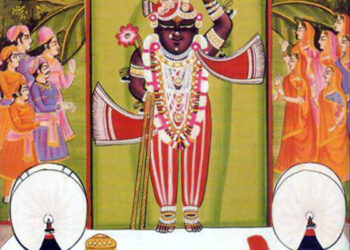 आज श्रीनाथजी में डंडा चौथ (गणेश चतुर्थी) उत्सव, सूथन-पटका का श्रृंगार