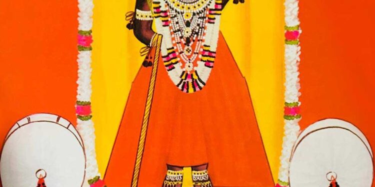 आज श्रीनाथजी में राधाष्टमी उत्सव के आगम का श्रृंगार