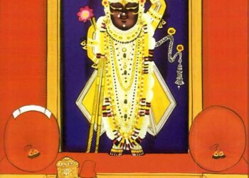 श्रीजी को आज राधाष्टमी का परचारगी श्रृंगार