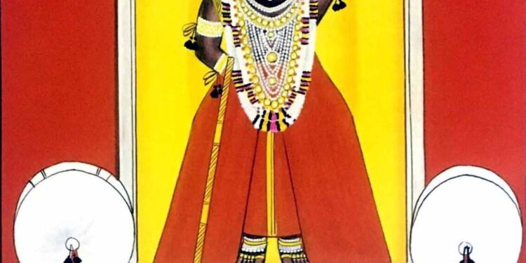 आज श्रीनाथजी में वामन द्वादशी उत्सव के आगम के श्रृंगार