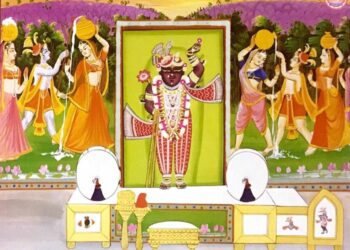 श्रीनाथजी को आज सूथन-पटका, फेंटा का श्रृंगार