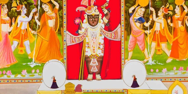 आज श्रीनाथजी को मल्लकाछ-टिपारा का श्रृंगार