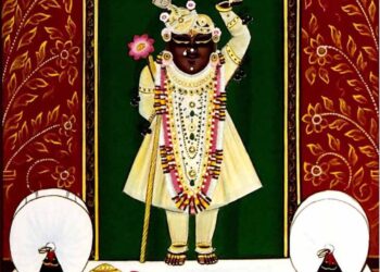 श्रीनाथजी में आज द्वादशी का प्रतिनिधि श्रृंगार