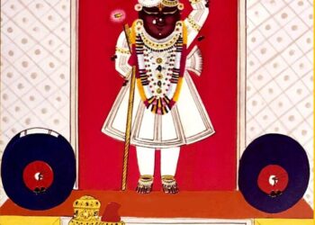 श्रीनाथजी में आज से घर के श्रृंगार व गोवर्धन लीला आरम्भ, दशमी का श्रृंगार