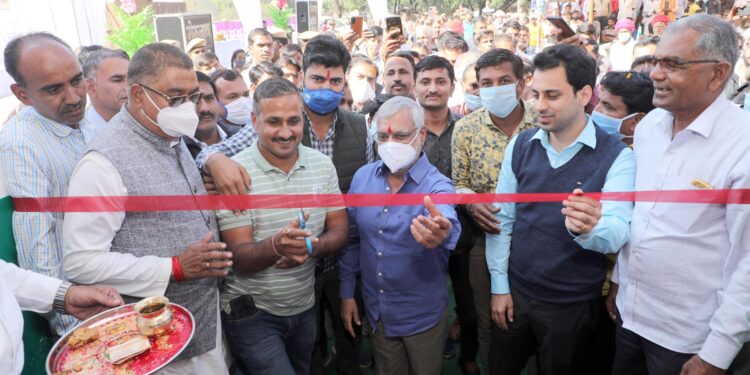 विधानसभा अध्यक्ष डॉ. जोशी ने किया कूंठवा में स्कूल का लोकापर्ण