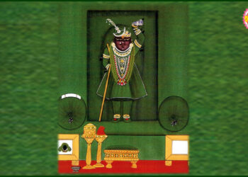 श्रीनाथजी में आज से घटा प्रारंभ, हरी घटा के दर्शन