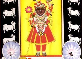 श्रीनाथजी में आज देव प्रबोधिनी के आगम के श्रृंगार