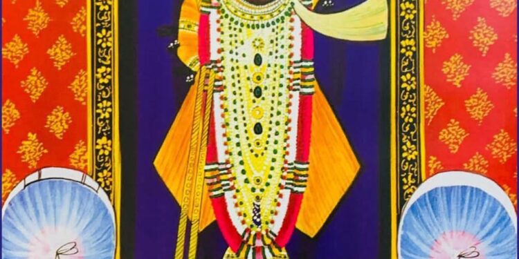 श्रीनाथजी के आज छह स्वरूपोत्सव के श्रृंगार दर्शन