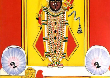 श्रीनाथजी में आज श्री घनश्यामजी के उत्सव के श्रृंगार