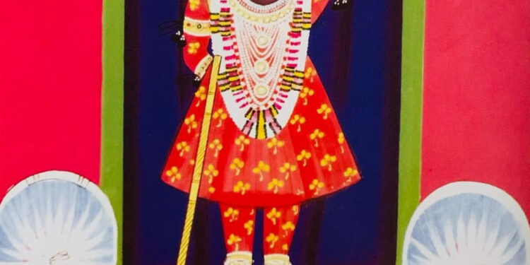 श्रीनाथजी में आज द्वितीय मंगलभोग के श्रृंगार