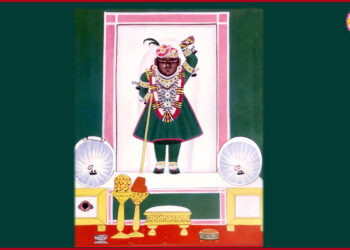 श्रीनाथजी में आज श्री प्रियाजी की शीतकाल की द्वितीय चौकी