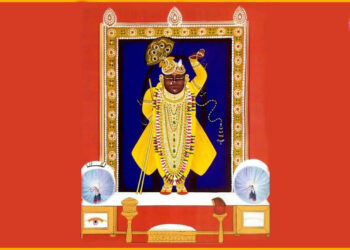 श्रीनाथजी में आज श्री गुसांईजी के उत्सव का परचारगी श्रृंगार