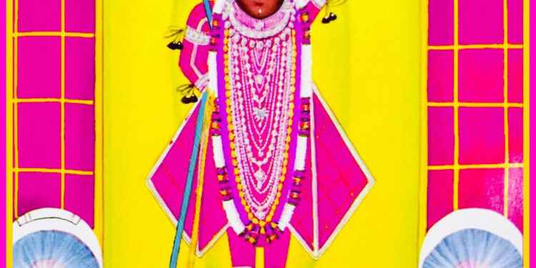 श्रीनाथजी को आज फेटा का श्रृंगार