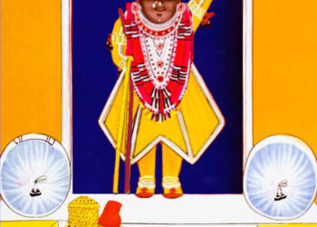 श्रीनाथजी में आज श्री विट्ठलनाथजी के घर का द्वितीय मंगलभोग