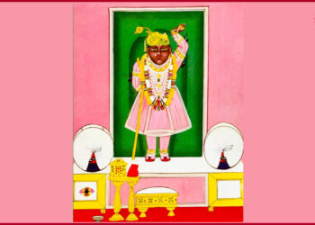 श्रीनाथजी के आज के दर्शन, गोल चन्द्रिका, गद्दल का चोखटा