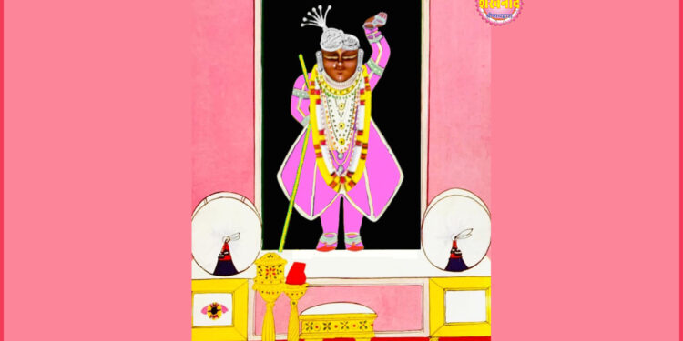 श्रीनाथजी में आज हीरा के पगा का श्रृंगार