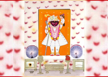 श्रीनाथजी के आज कतरा का श्रृंगार में दर्शन