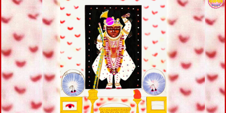 श्रीनाथजी में आज चाकदार पर ग्वाल पगा का श्रृंगार