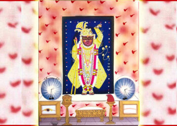 आज श्रीनाथजी में टिपारा का श्रृंगार