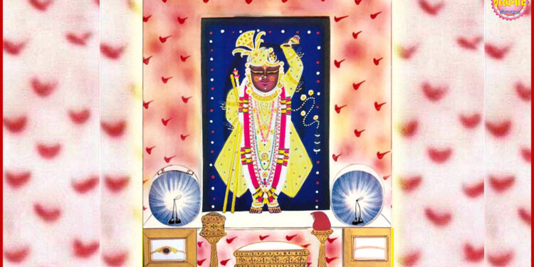 आज श्रीनाथजी में टिपारा का श्रृंगार